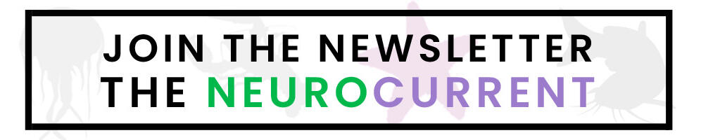graphic that says 'join the newsletter - the neurocurrent'