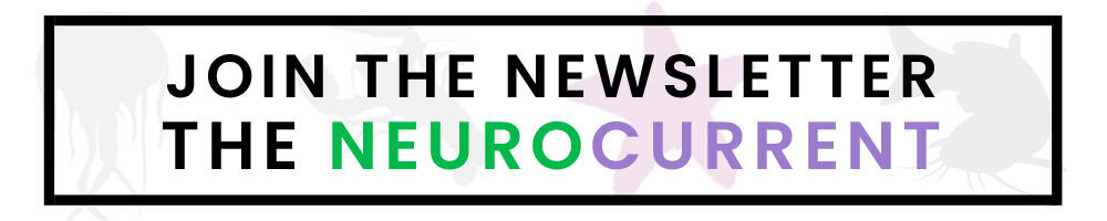 graphic that says 'join the newsletter - the neurocurrent'